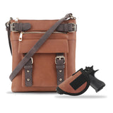 Hannah Concealed Carry Lock and Key Crossbody
