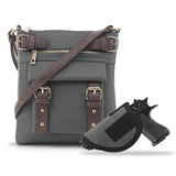 Hannah Concealed Carry Lock and Key Crossbody