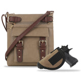 Hannah Concealed Carry Lock and Key Crossbody