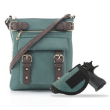 Hannah Concealed Carry Lock and Key Crossbody