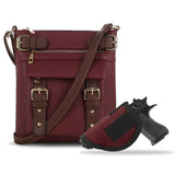 Hannah Concealed Carry Lock and Key Crossbody