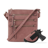 Piper Concealed Carry Lock and Key Crossbody