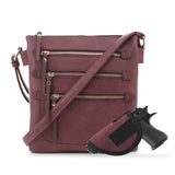 Piper Concealed Carry Lock and Key Crossbody