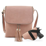 Ella Concealed Carry Lock and Key Crossbody