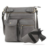 Shelby Concealed Carry Lock and Key Crossbody