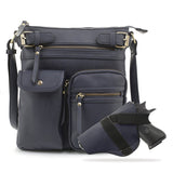 Shelby Concealed Carry Lock and Key Crossbody