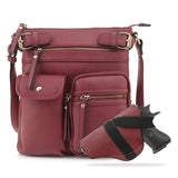 Shelby Concealed Carry Lock and Key Crossbody