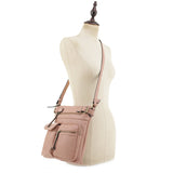 Shelby Concealed Carry Lock and Key Crossbody