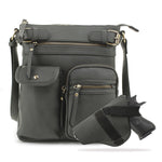 Shelby Concealed Carry Lock and Key Crossbody