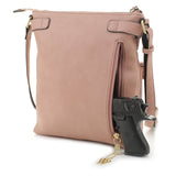 Shelby Concealed Carry Lock and Key Crossbody